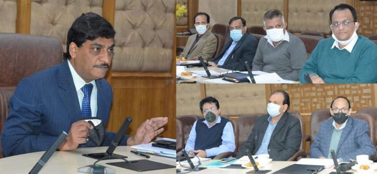 CS Dr. Arun Kumar Mehta reviews functioning of Power Development Department