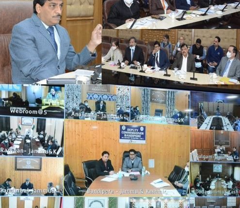 CS reviews progress of District Capex in J&K ; Asks DDCs to speed up allotment of tendered works