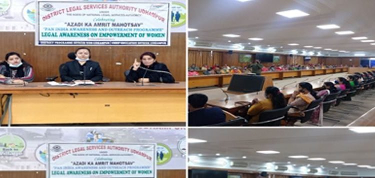 DLSA Udhampur holds awareness event on Legal Rights of Women