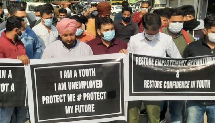 Unemployed Youth demand age relaxation in recruitment as one time relaxation : Nimran appeal to LG Sinha