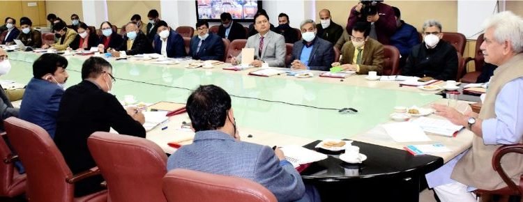 Lt Governor chairs high-level meeting on Road Safety