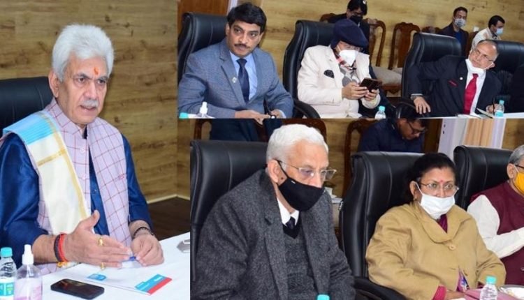 Lt Governor chairs meeting of Shri Amarnathji Shrine Board