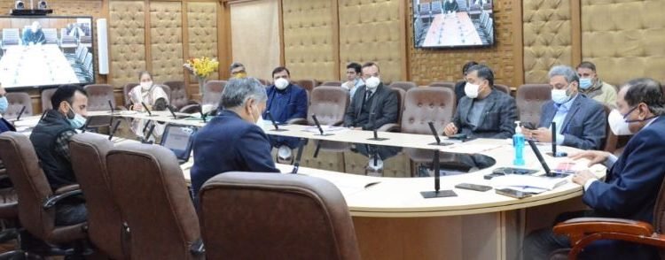 Advisor Bhatnagar reviews functioning of DDRCs across J&K