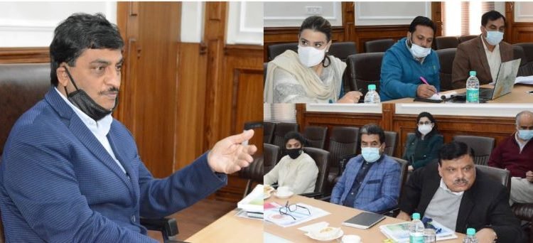 CS Dr. Arun Kumar Mehta reviews functioning of Sports Department