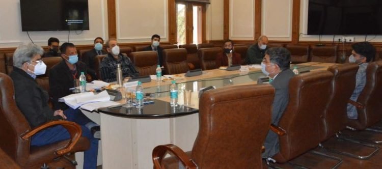 Atal Dulloo chairs JKLFC Board meet ;Board mulls recovery drives, opening district level counters