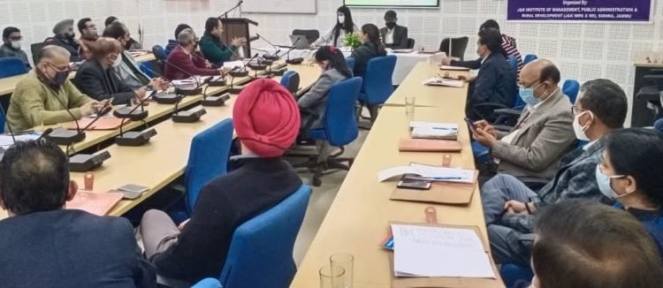 IMPARD, LG's Grievances Cell organize training program for District Nodal Officers at Jammu