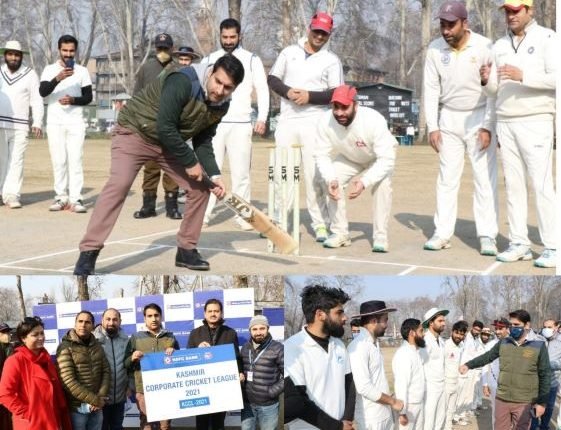 DC Srinagar inaugurates Kashmir Corporate Cricket League at SK- Stadium Sonwar