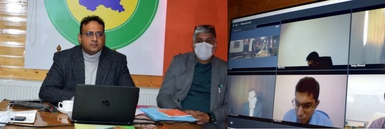 DG IMPARD chairs online conference regarding Kashmir Aelamia Declaration, 2021