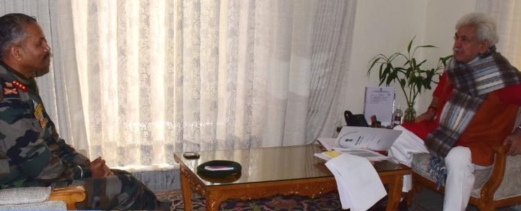 GOC 15 Corps calls on Lt Governor