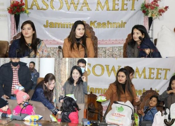 IASOWA organises Winter Accessories donation campaign for Orphan children in Srinagar