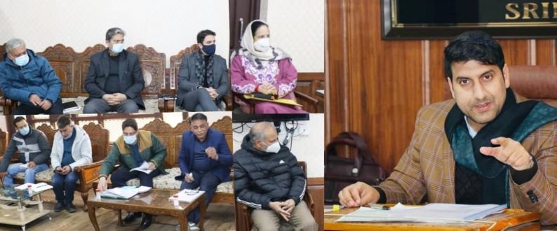DC Srinagar holds meeting of NGT appointed Joint Committee