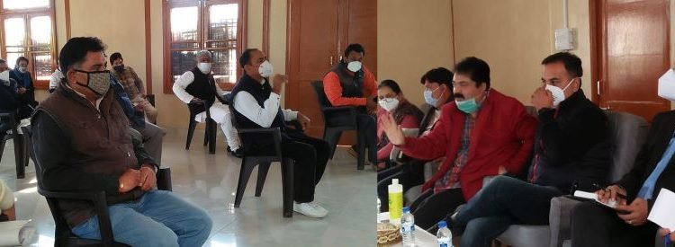 Nazim visits Jagti township; takes stock of issues, concerns of migrants