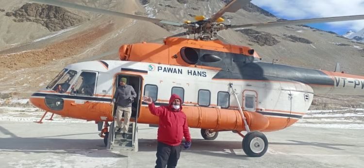 Winter helicopter service in Kargil, Leh for general public to start from 29 December