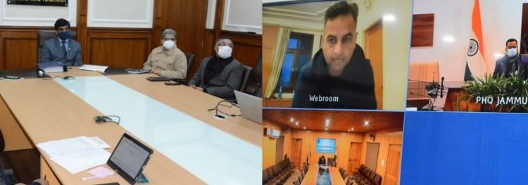 CS Dr. Arun Kumar Mehta reviews COVID situation in Jammu and Kashmir