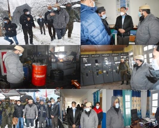 DC Kupwara visits various areas, inspects PHC Trehgam, BDO Office Trehgam, RS Tikker