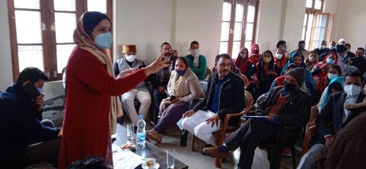 DDC Vice-chairperson Udhampur bats for devising community-specific development plans
