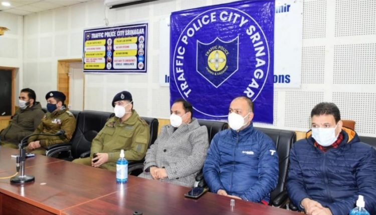 SSP Traffic City holds interaction with Transporters of Kashmir valley