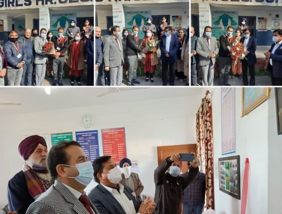 Principal Secretary School education visits HSSs, reviews functioning