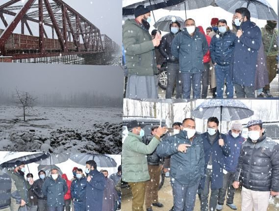 Div Com visits Kulgam, participates in Block Diwas at D.H Pora