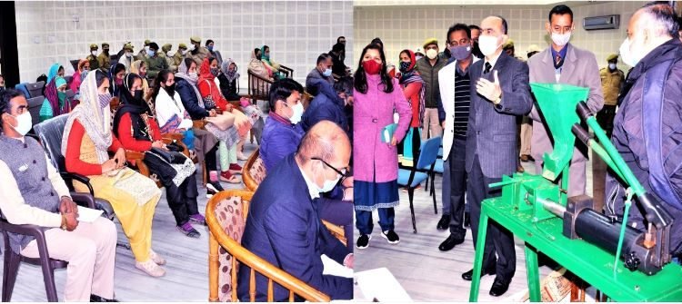 J&K Forest Department initiates production of Pine fuel Briquettes to promote Rural Livelihood