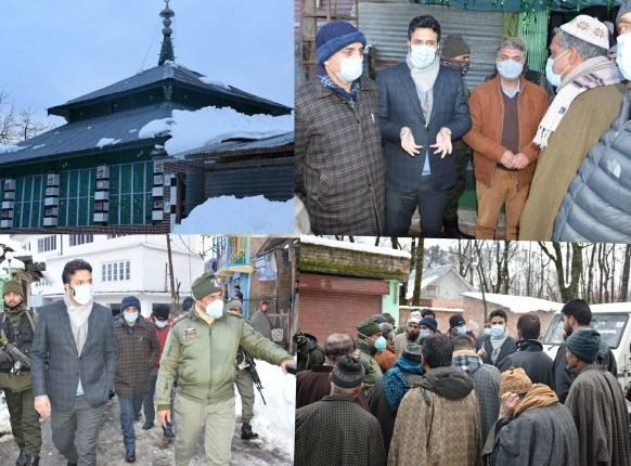 DC Kulgam visits far-off Kund area