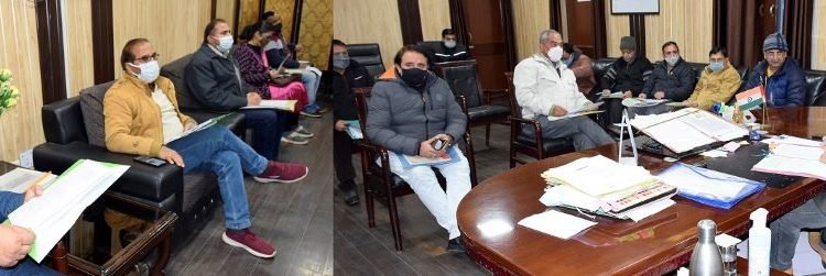 DC Ramban discusses Scale of Finance plan for 2022-23 at DLTC meeting