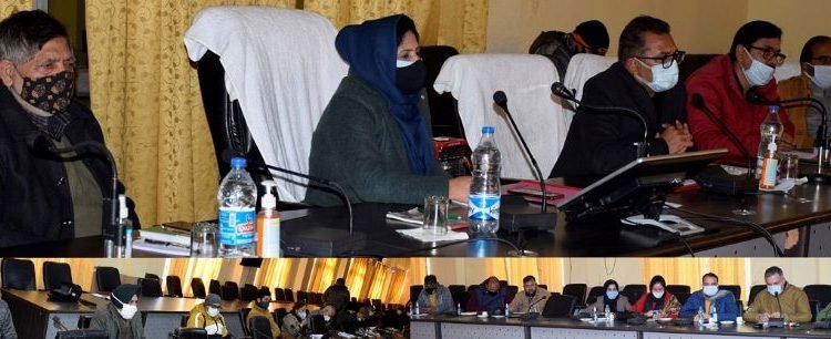 DDC Chairperson Ramban reviews status of Area Development Fund works, post snowfall situation