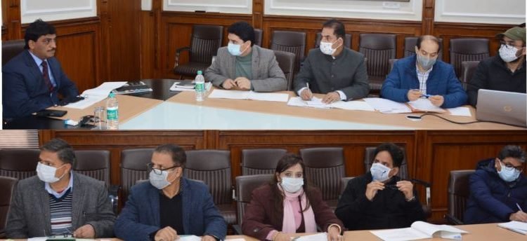 Chief Secretary reviews Transport & ARI Trainings department