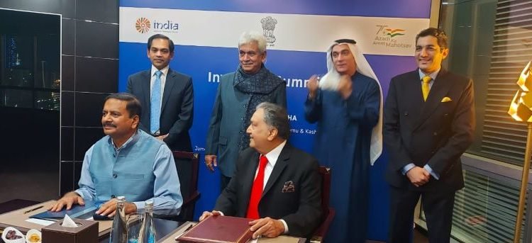 JK signs several MOUs with business leaders in Dubai