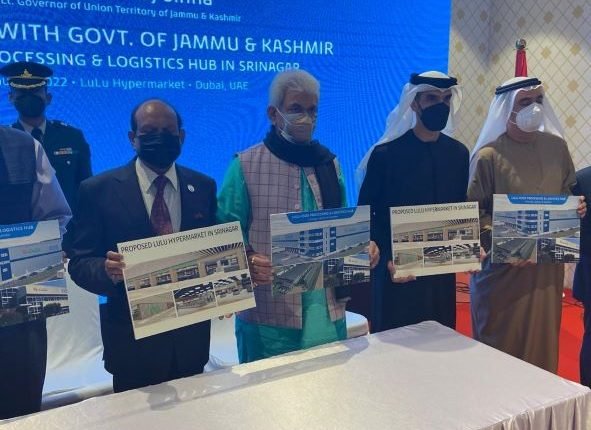 J&K Govt signs MoU with LuLu Group to set up food processing & logistics hub in Srinagar