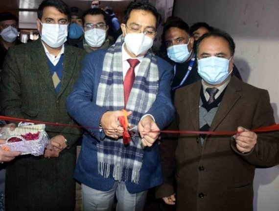 Vivek Bhardwaj kick starts vaccination drive for children in Srinagar