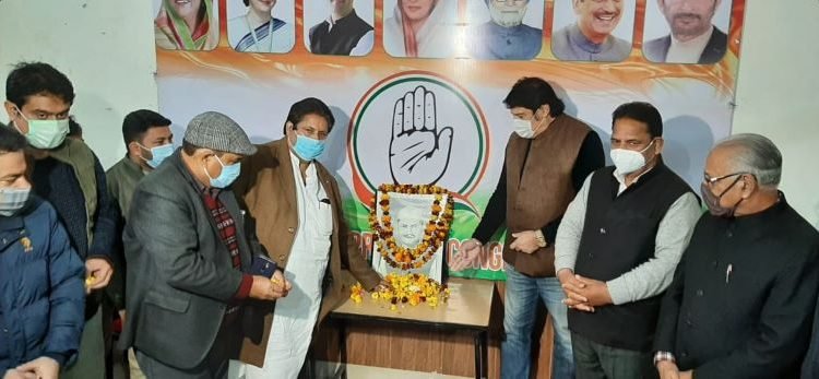 Pradesh Congress observes  Lal Bahadur Shastri’s 56th  death anniversary