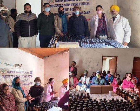 Ramban AYUSH sensitises people about importance of Yoga, Covid protocols, drugs de additions