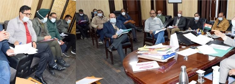 DC Ramban reviews physical, financial progress under District Capex Plan, ADF 2021-22