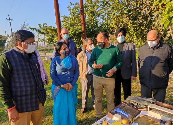 Mandeep Kaur visits SKUAST-J, reviews training program under Unnati