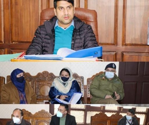 DC Srinagar chairs meeting of District Registering Authority