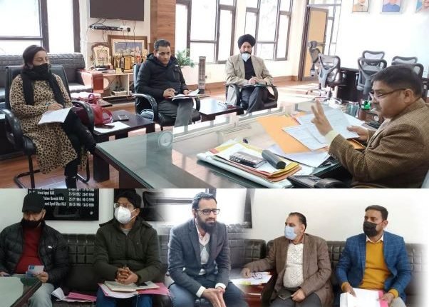 DC Inder Jeet reviews status of Government Residential Quarters at Poonch