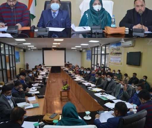 Chairperson DDC Poonch reviews progress under District Capex Plan 2021-22