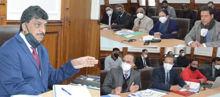 CS reviews UT capex of Forest department and calls for ramping up plantation in both forest and non forest areas