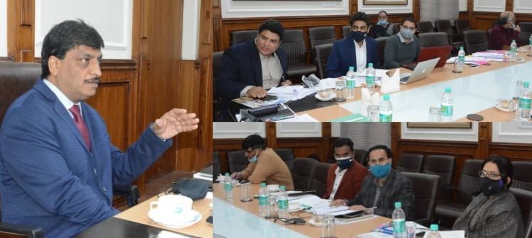 Chief Secretary chairs BoD meeting of JKTDC, asks the Corporation to move into operational profits within three months