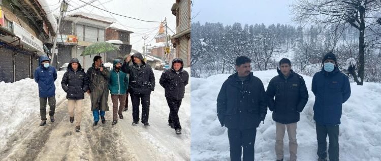 Snow clearance measures in full swing: Dist. Admin Shopian
