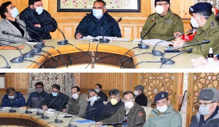 Div Com reviews arrangements for Mehraj ul Alam, Maha Shivratri