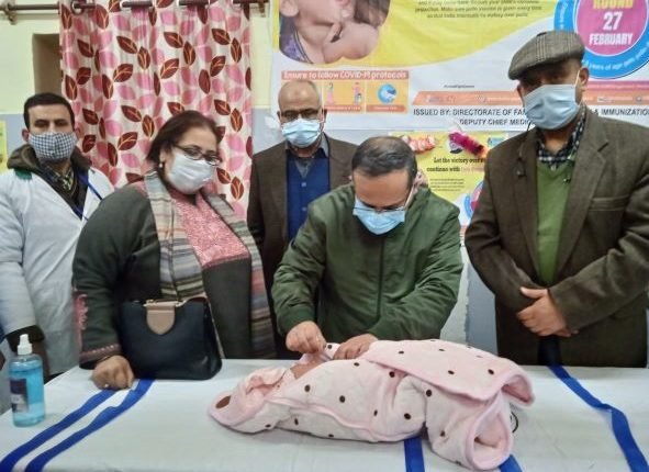 IPPI drive held across Kashmir, about 11 lakh children to be vaccinated