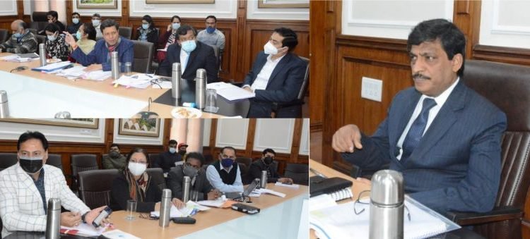 Chief Secretary, Dr. Arun Kumar Mehta approves the UT Action Plan under NCAP