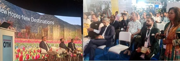 At OTM-Mumbai, JK Tourism Deptt receives warm response