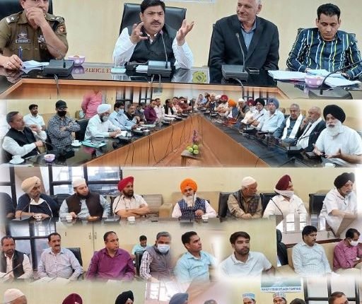 DC reviews arrangements for Navratra, Ramadan, Baisakhi festival