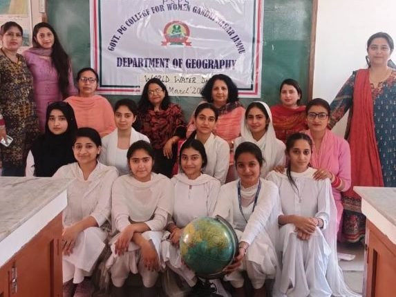 PSPS Govt PG College for Women Celebrates World Water Day 2022