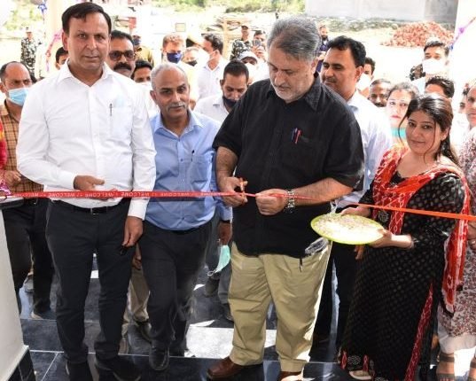 Dr. Samoon inaugurates administrative block of Govt Polytechnic College Udhampur