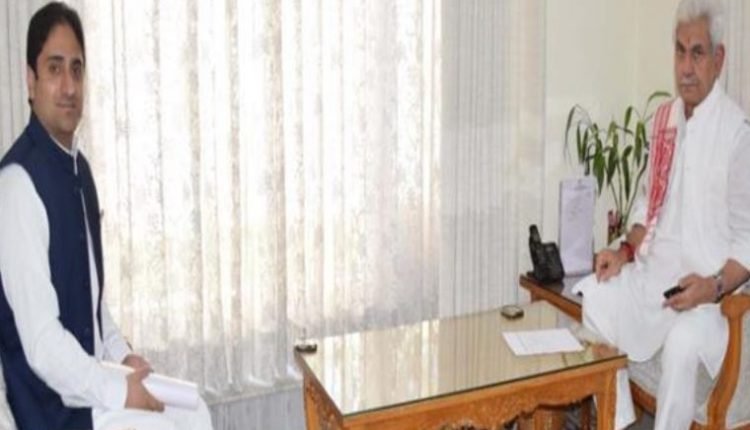 Srinagar Mayor Junaid Azim Mattu calls on Lt Governor Manoj Sinha