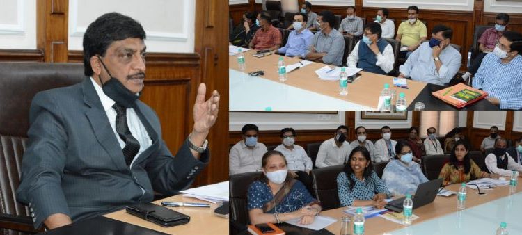 CS Dr. Arun Kumar Mehta reviews status of Aadhar penetration in J&K